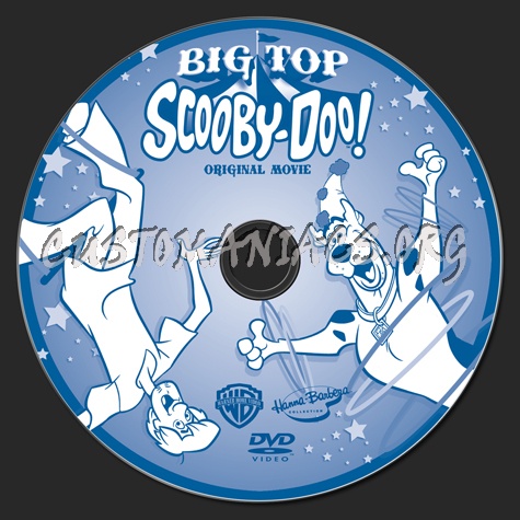 Big Top Scooby-Doo! dvd label