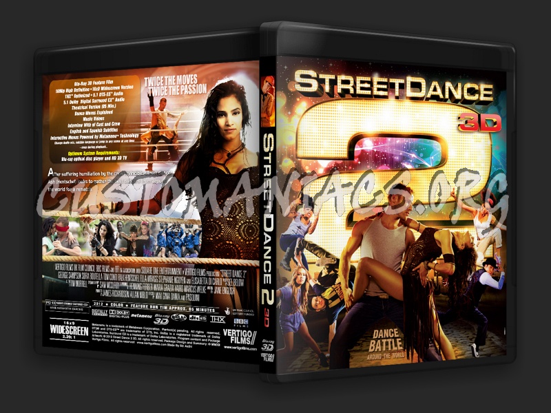 Street dance 2 3D blu-ray cover