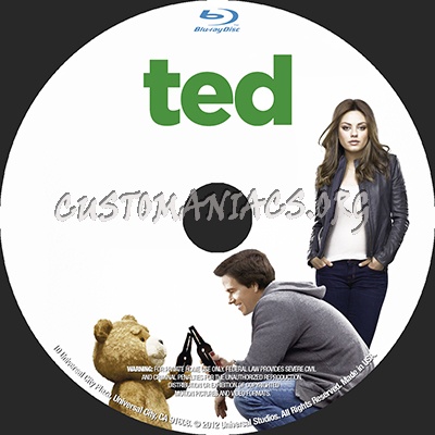 Ted blu-ray label