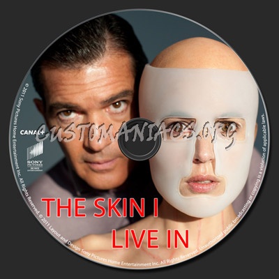 The Skin I Live in dvd label