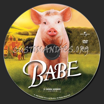 Babe dvd label