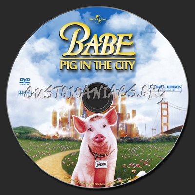 Babe 2: Pig In The City dvd label