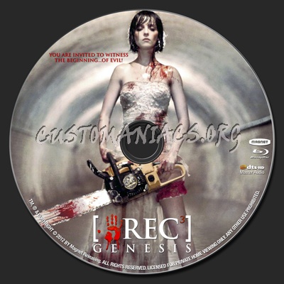 [REC] Genesis blu-ray label