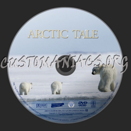 Arctic Tale dvd label
