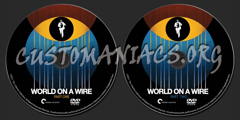 World On A Wire dvd label