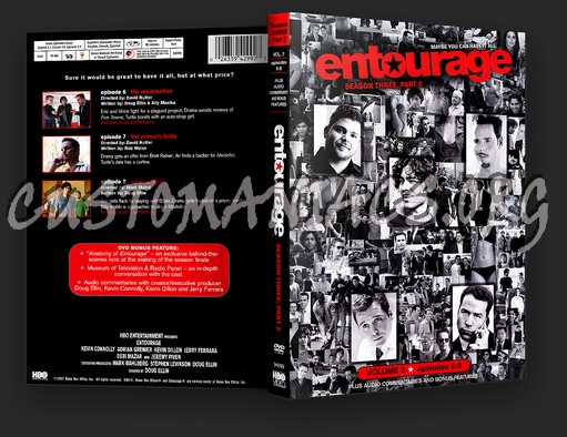 Entourage Season 3 Part 2 dvd cover
