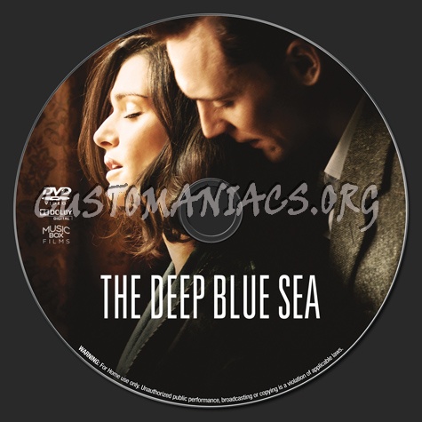 The Deep Blue Sea dvd label