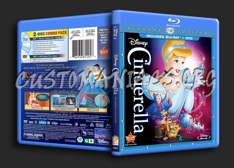 Cinderella blu-ray cover