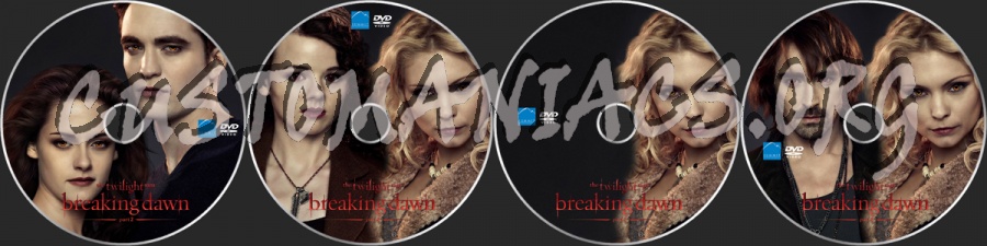 Twilight Saga: Breaking Dawn - Part 2 dvd label