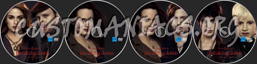 Twilight Saga: Breaking Dawn - Part 2 dvd label