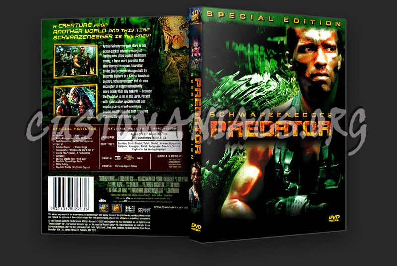 Predator dvd cover