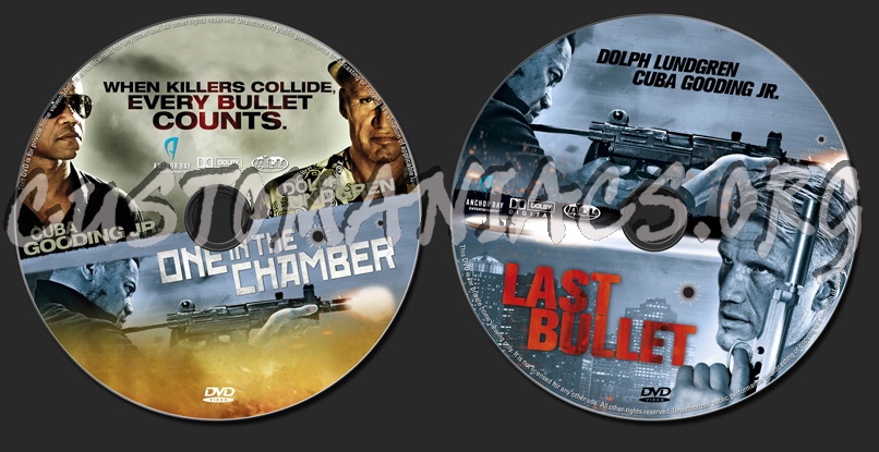 One In The Chamber (aka Last Bullet) dvd label