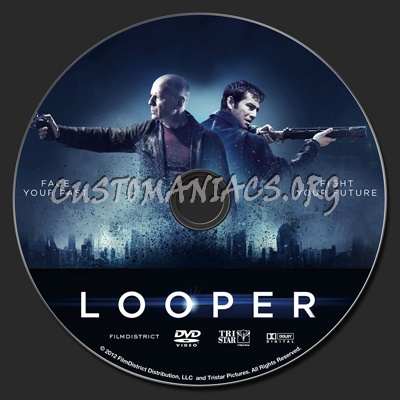 Looper dvd label