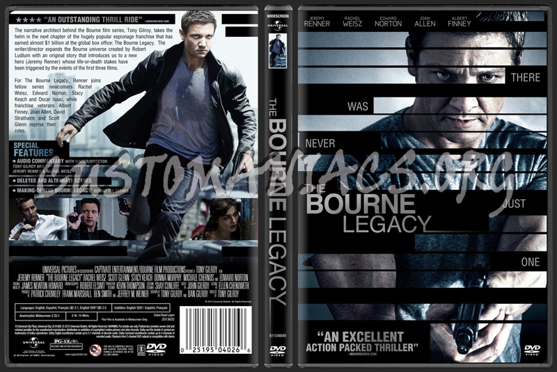 The Bourne legacy dvd cover