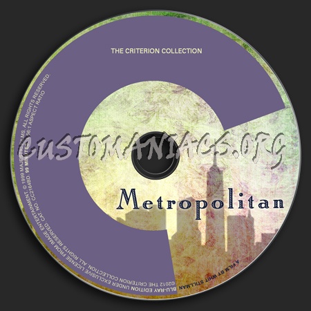 326 - Metropolitan dvd label