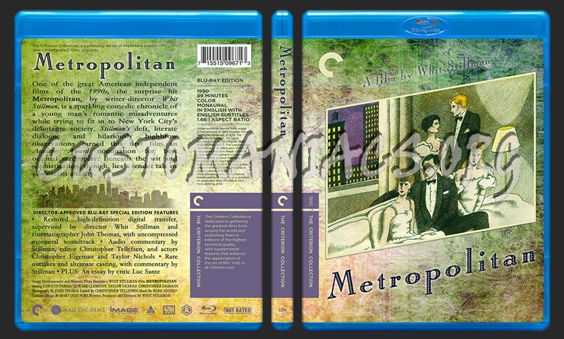 326 - Metropolitan blu-ray cover