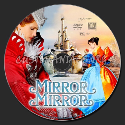 Mirror Mirror dvd label
