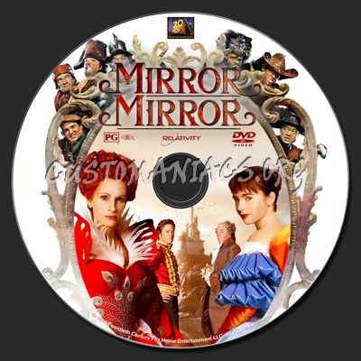 Mirror Mirror dvd label