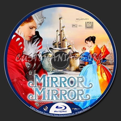 Mirror Mirror blu-ray label