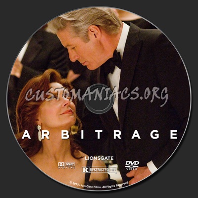 Arbitrage dvd label