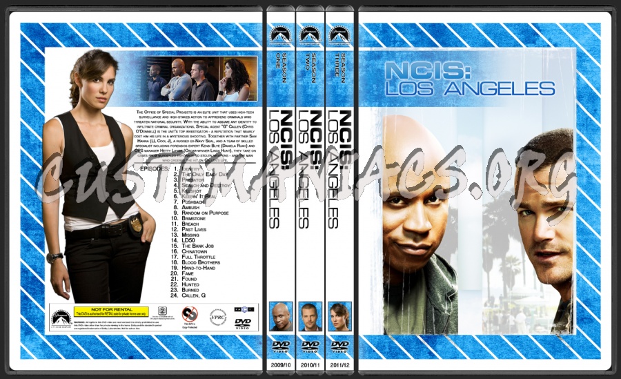 NCIS: Los Angeles dvd cover