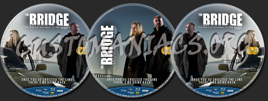 The Bridge aka Bron/Broen blu-ray label