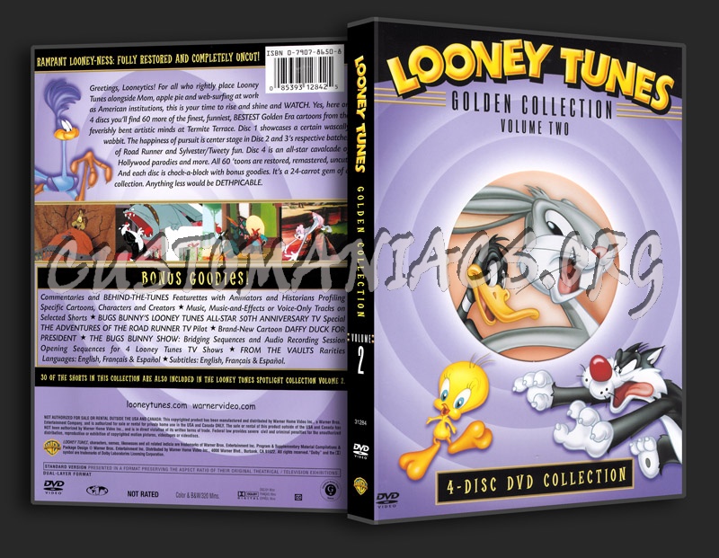 Looney Tunes Golden Collection - Volume 2 dvd cover