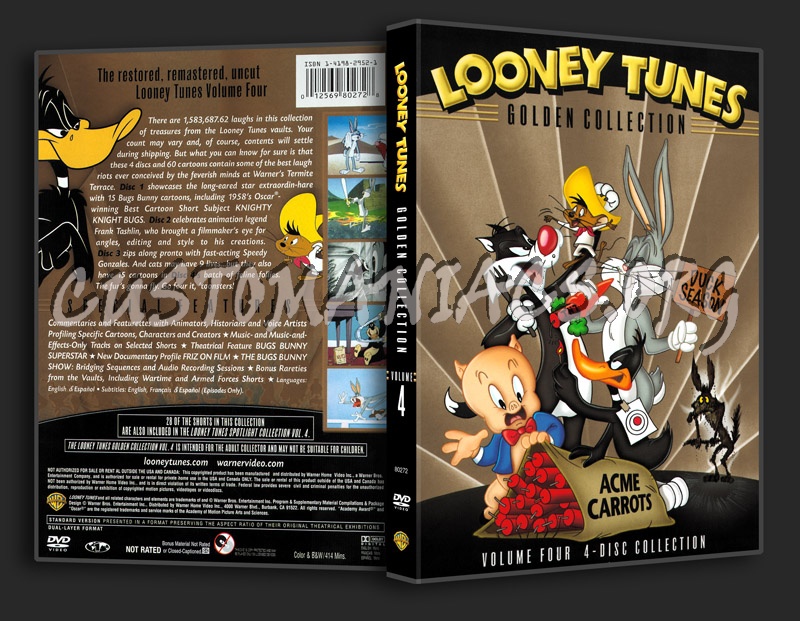 Looney Tunes Golden Collection - Volume 4 dvd cover