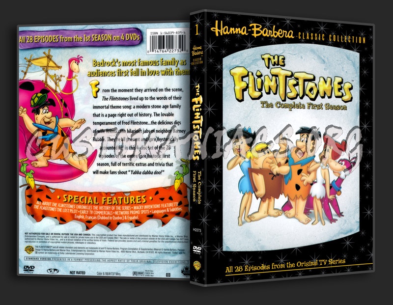 The Flintstones Season 1 dvd cover