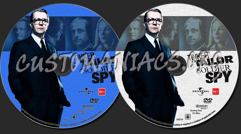 Tinker Tailor Soldier Spy dvd label