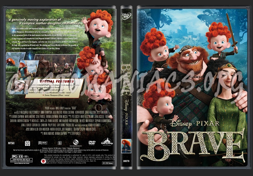 Brave dvd cover