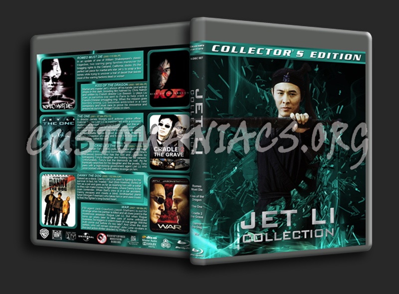 Jet Li Collection blu-ray cover