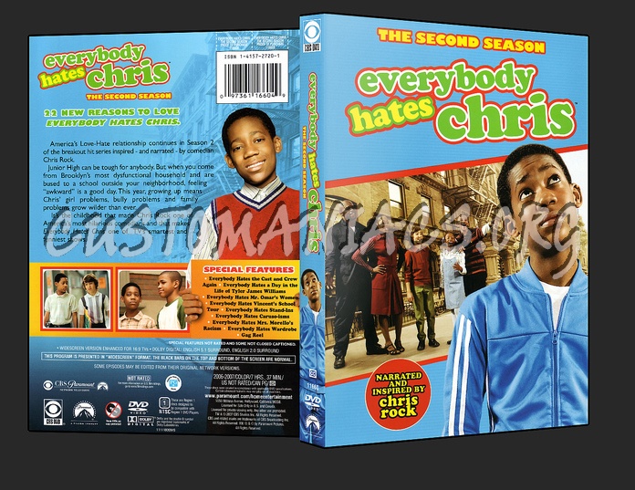 Everybody Hates Chris - Season 2 dvd cover