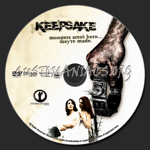 Keepsake (2008) dvd label