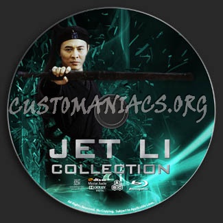 Jet Li Collection dvd label