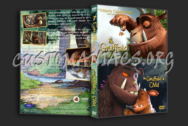 The Gruffalo / The Gruffalo's Child Double dvd cover