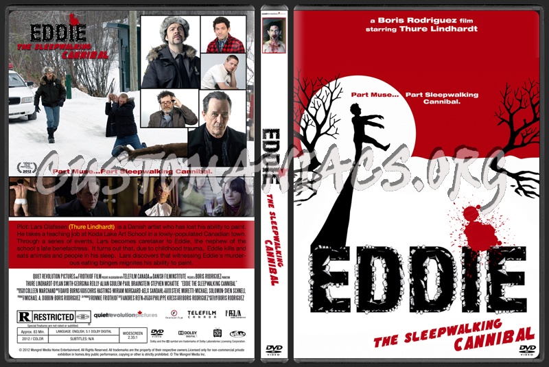 Eddie: The Sleepwalking Cannibal dvd cover