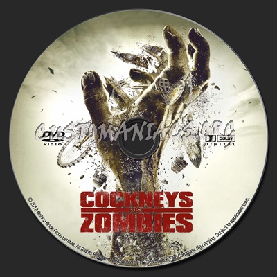 Cockneys vs. Zombies dvd label