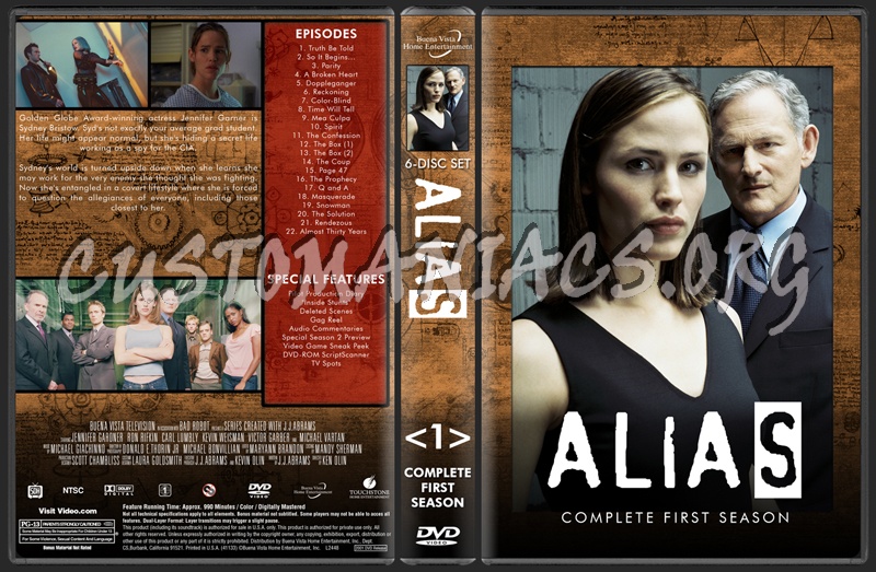 Alias Complete Series dvd cover