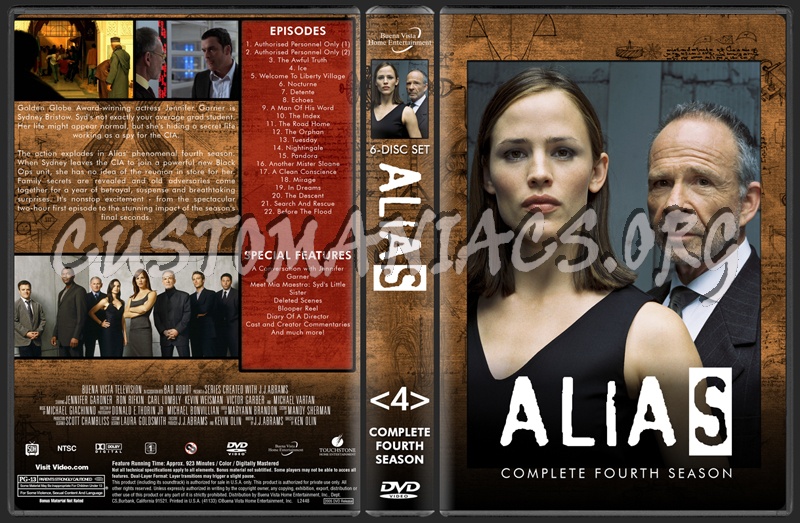 Alias Complete Series dvd cover