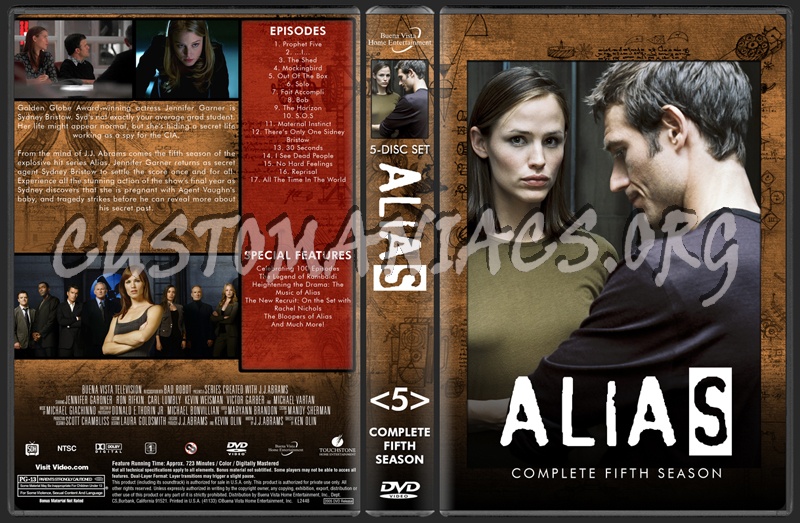 Alias Complete Series dvd cover