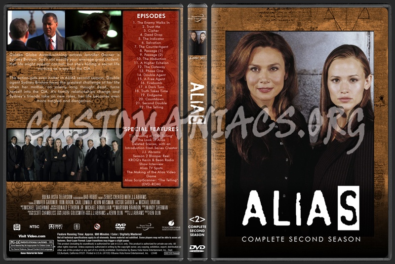 Alias Complete Series dvd cover