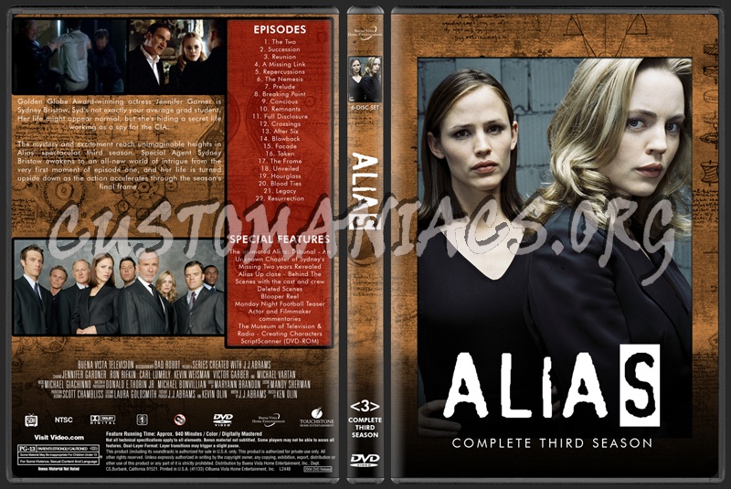 Alias Complete Series dvd cover