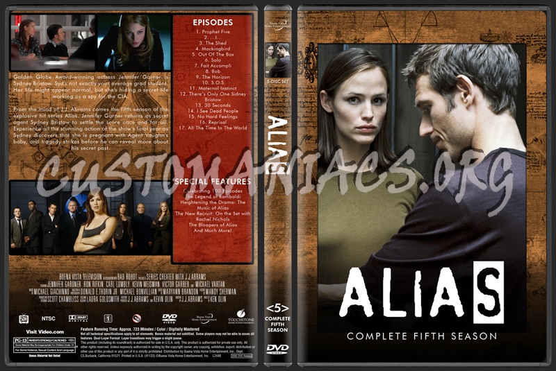 Alias Complete Series dvd cover