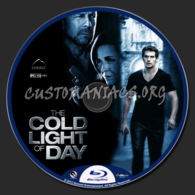 The Cold Light of Day blu-ray label