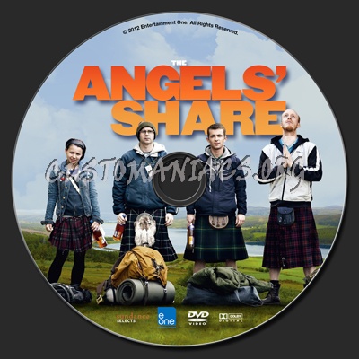 The Angels' Share dvd label