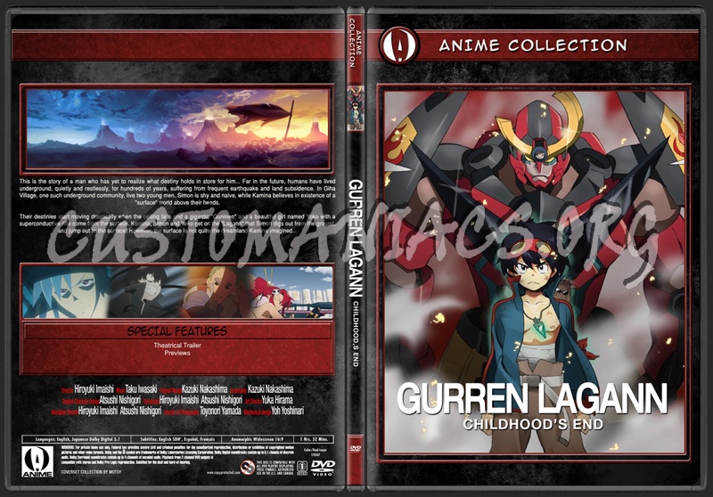 Anime Collection Gurren Lagann Childhood's End 