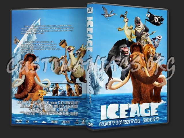 Ice Age Continental Drift dvd cover