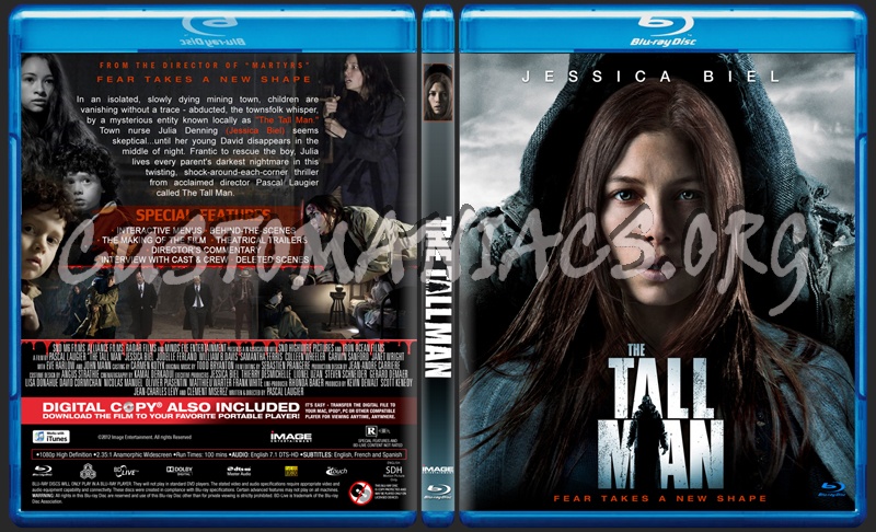 The Tall Man blu-ray cover