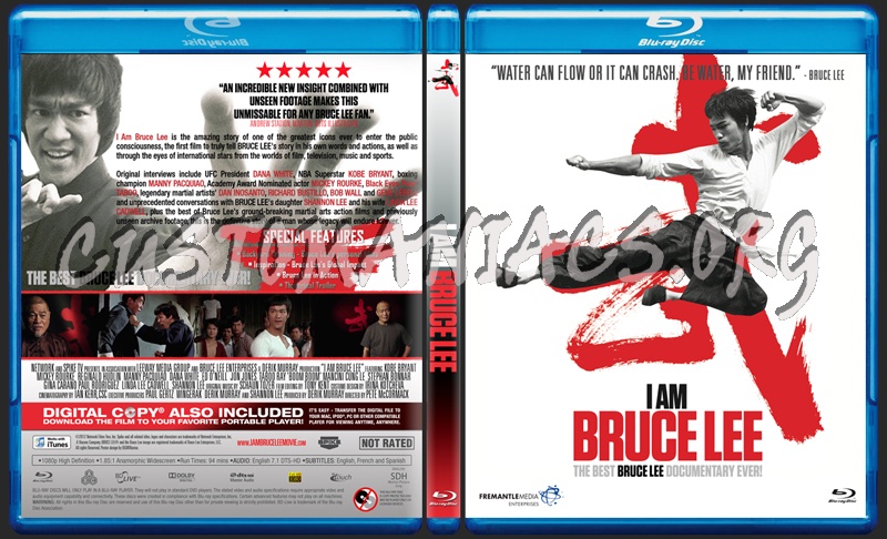 I Am Bruce Lee blu-ray cover